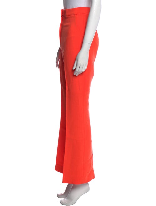 David Koma Virgin Wool Wide Leg Pants