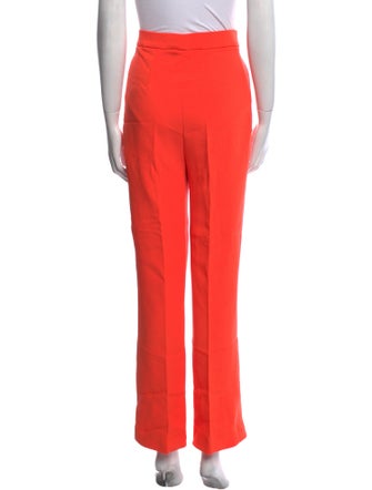 David Koma Virgin Wool Wide Leg Pants