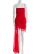 David Koma Square Neckline Mini Dress