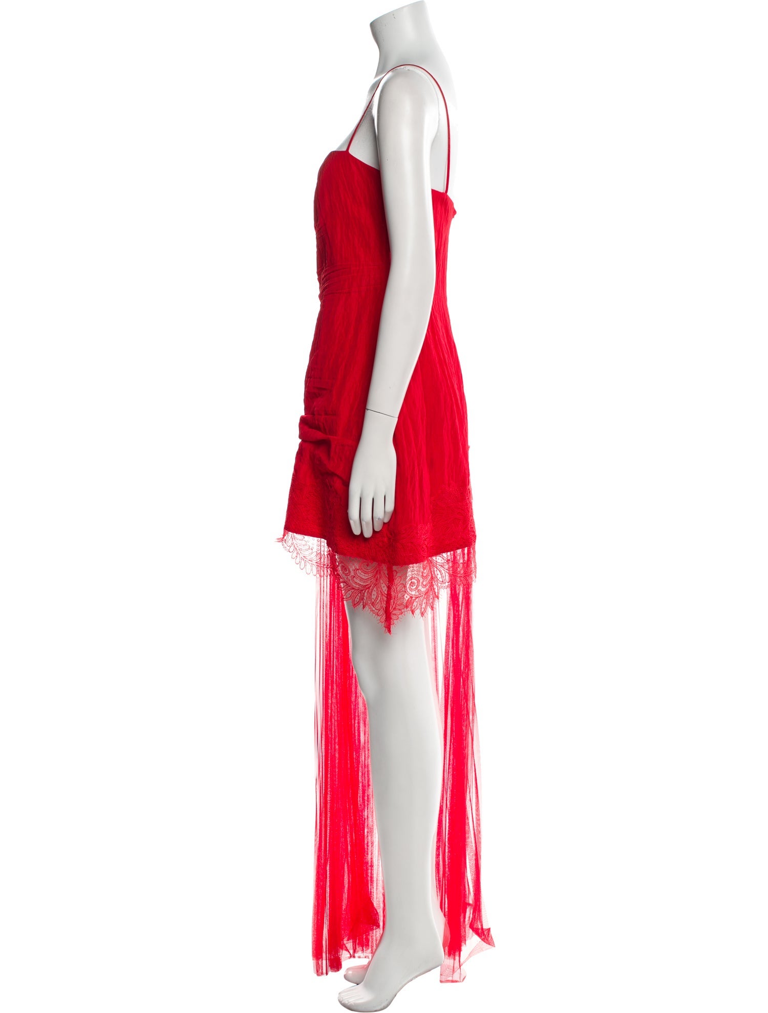 David Koma Square Neckline Mini Dress