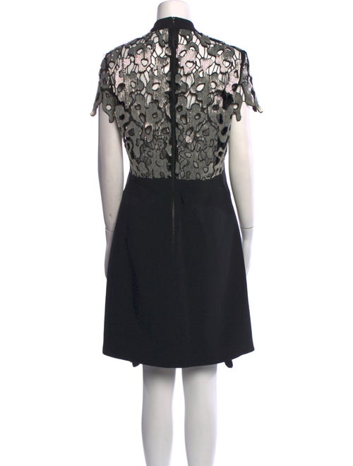 David Koma Printed Knee-Length Dress