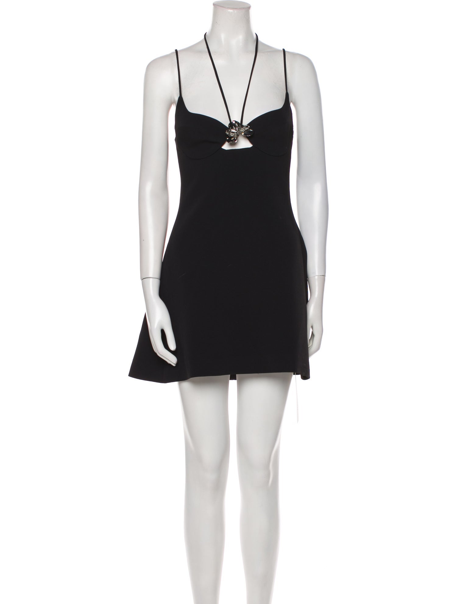 David Koma Halterneck Mini Dress
