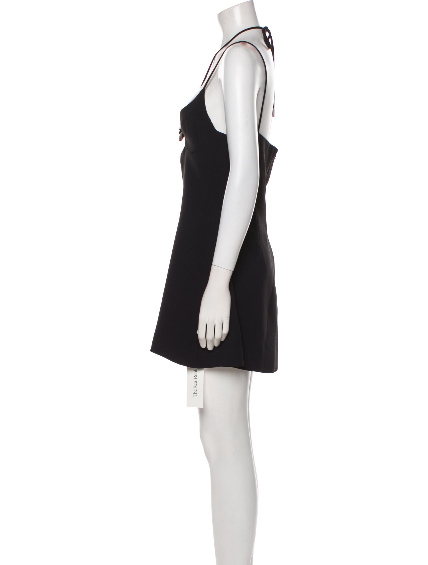 David Koma Halterneck Mini Dress