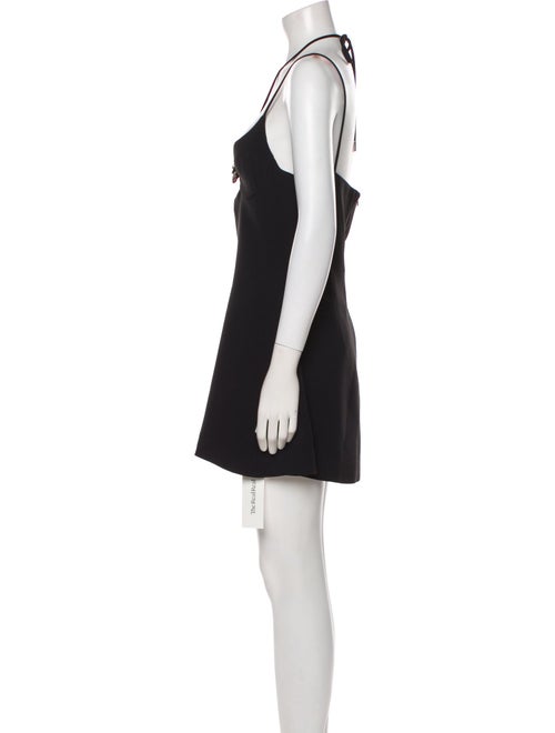 David Koma Halterneck Mini Dress