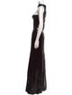 David Koma One-Shoulder Long Dress