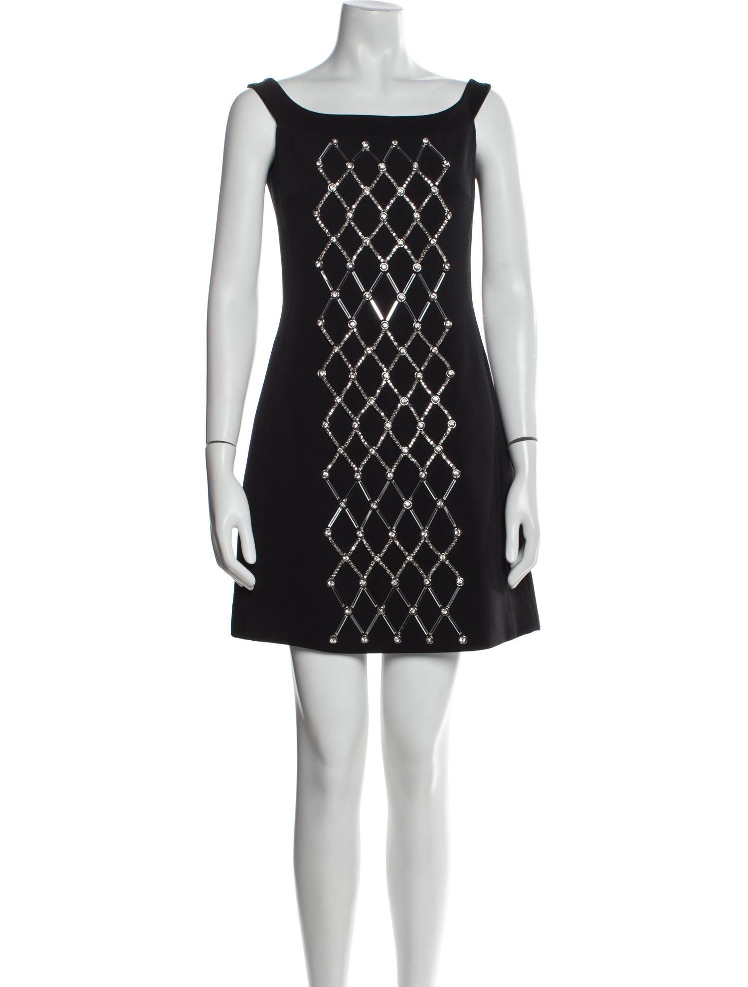 David Koma Printed Mini Dress