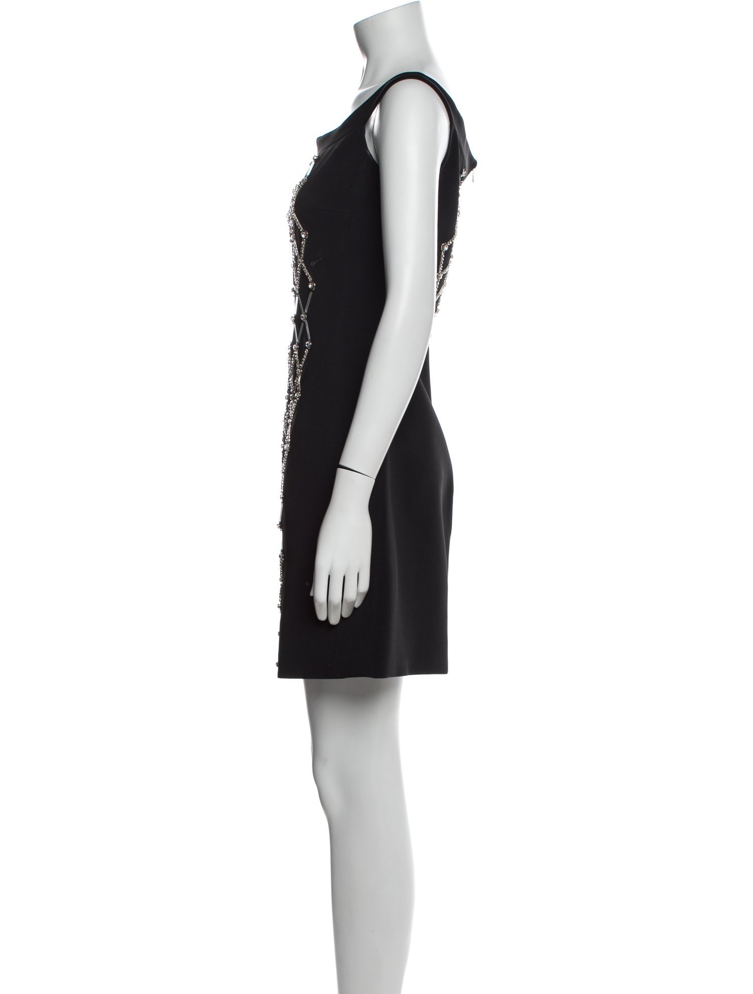 David Koma Printed Mini Dress