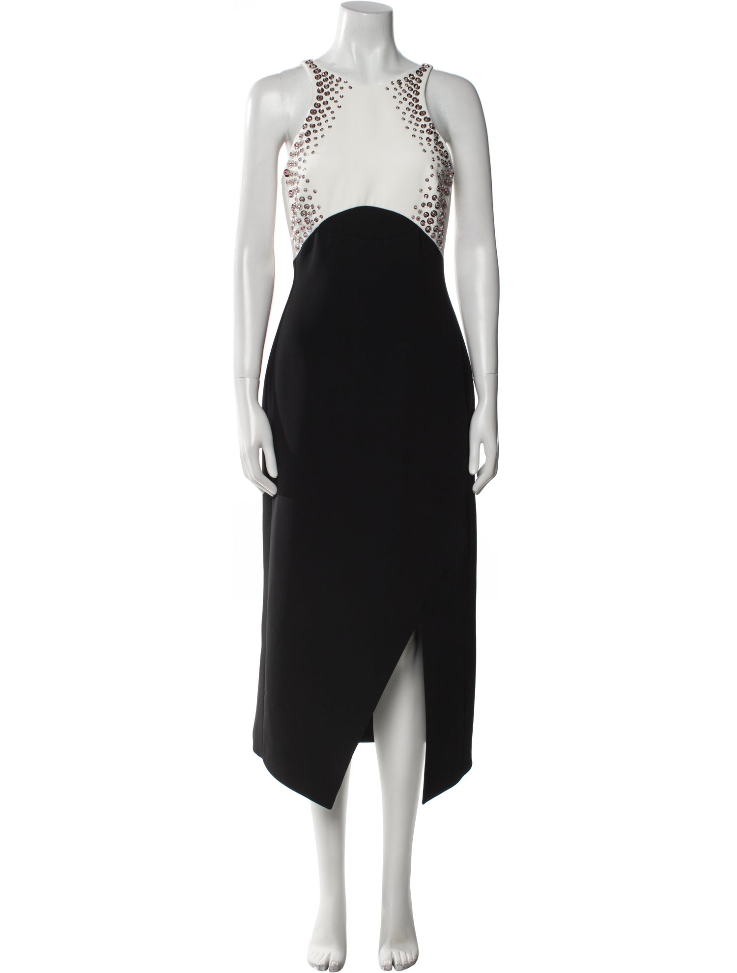 David Koma Halterneck Long Dress