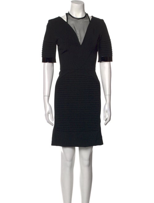 David Koma Silk Mini Dress