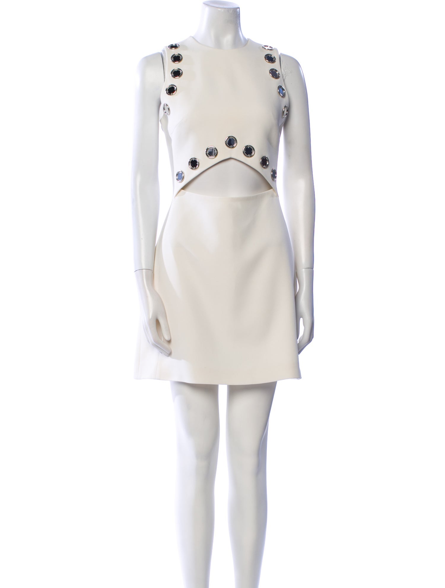 David Koma Silk Mini Dress