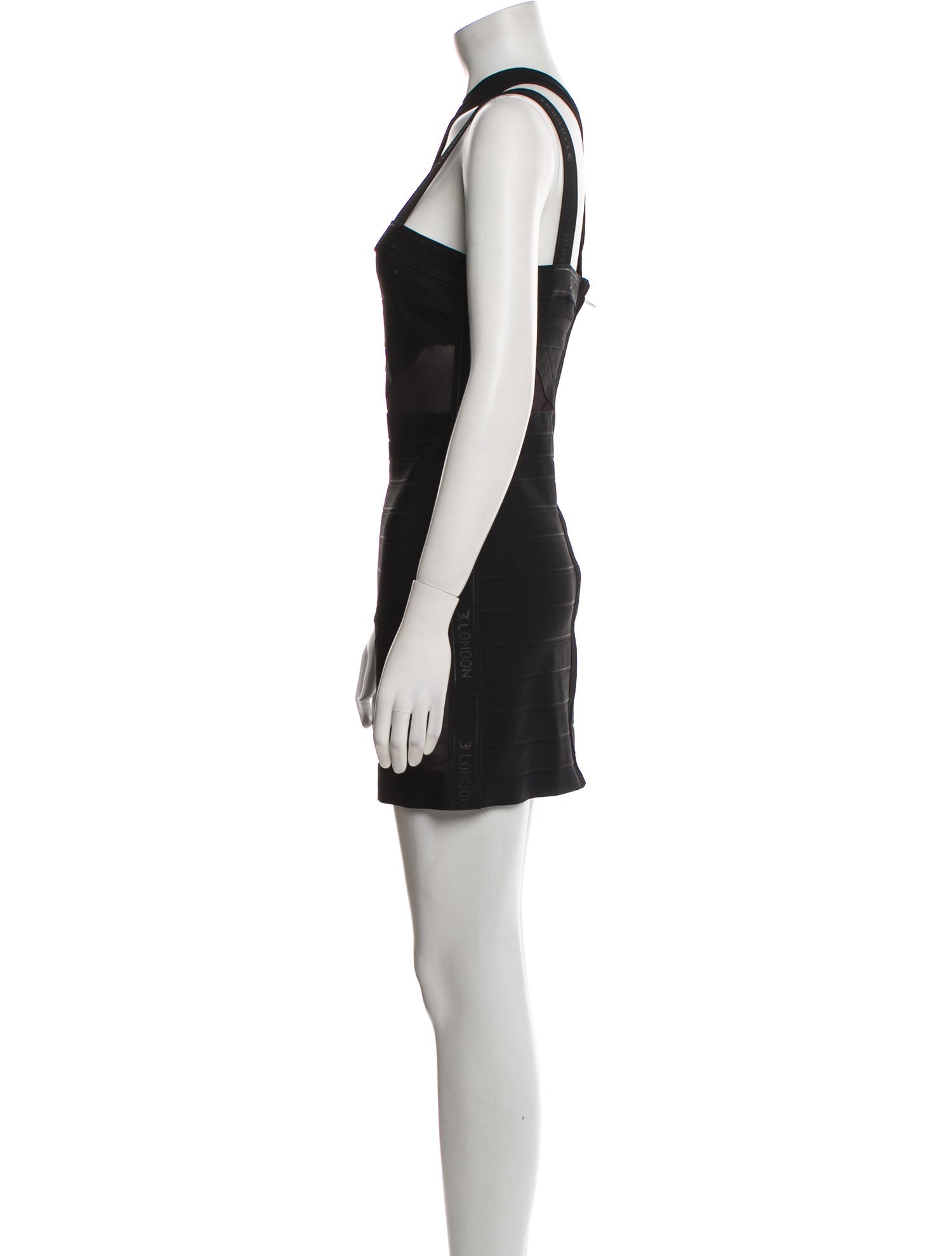 David Koma One-Shoulder Mini Dress