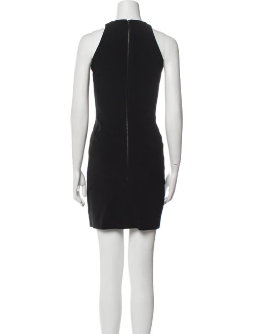 David Koma Velour Mini Dress