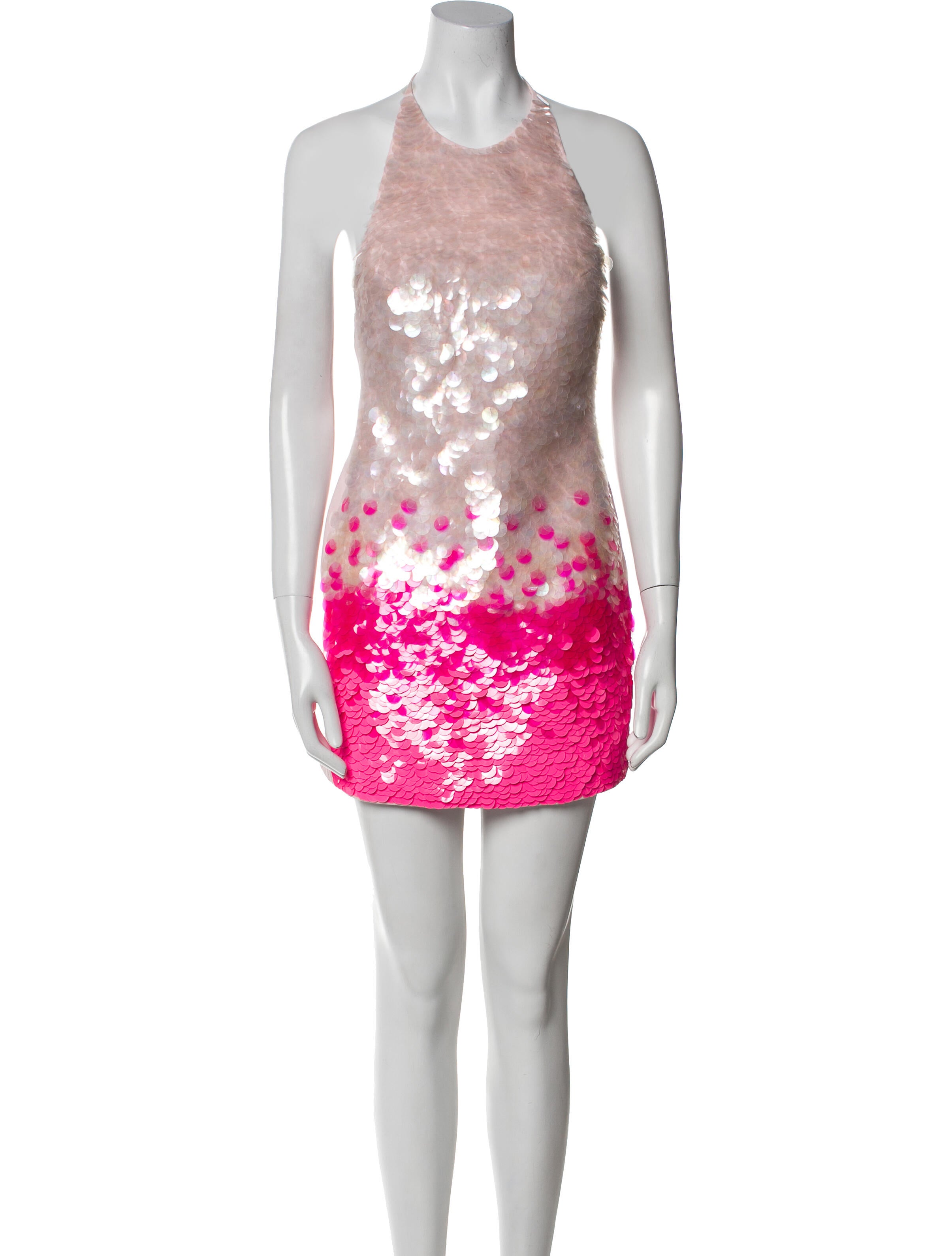 David Koma Printed Mini Dress