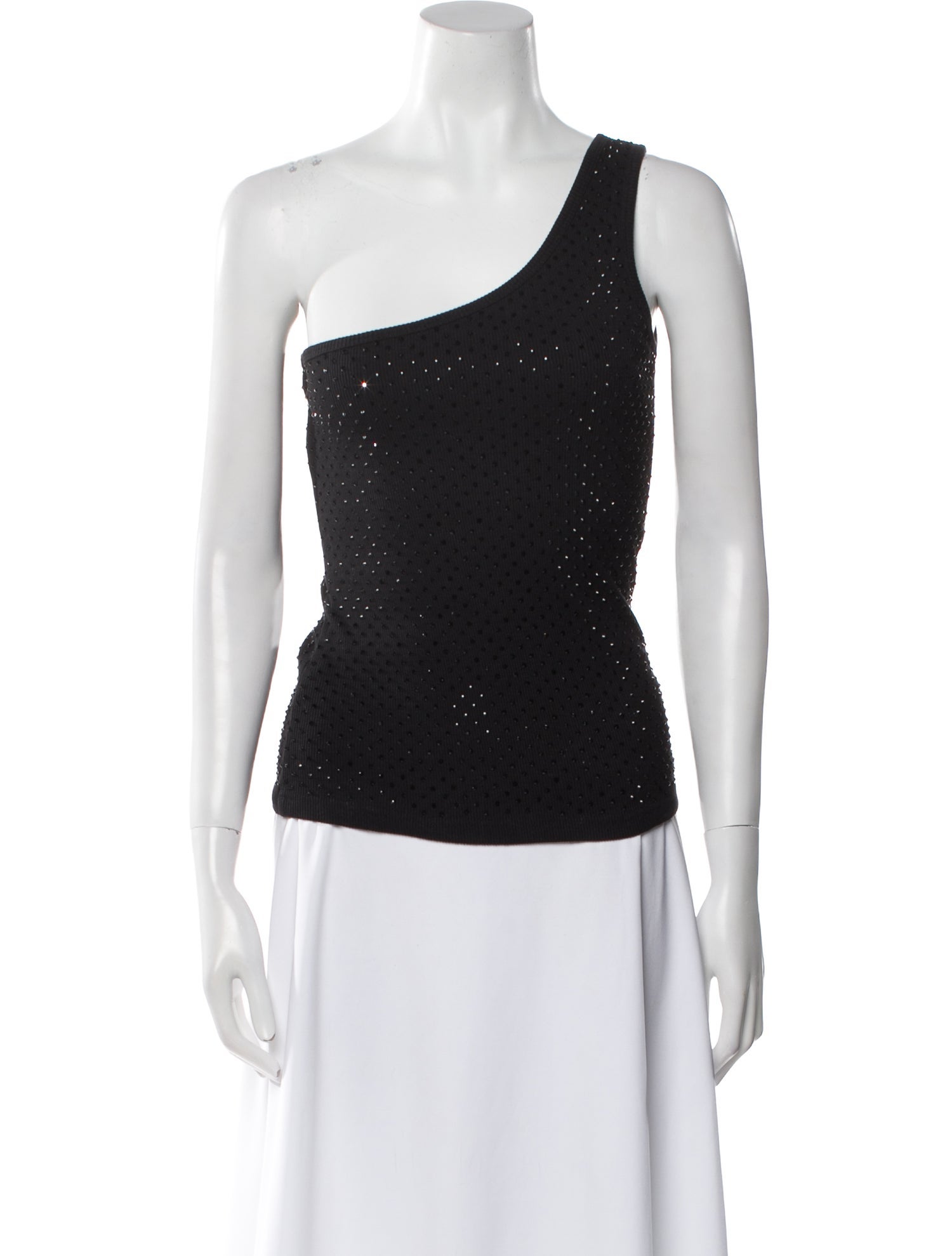 David Koma One-Shoulder Sleeveless Top