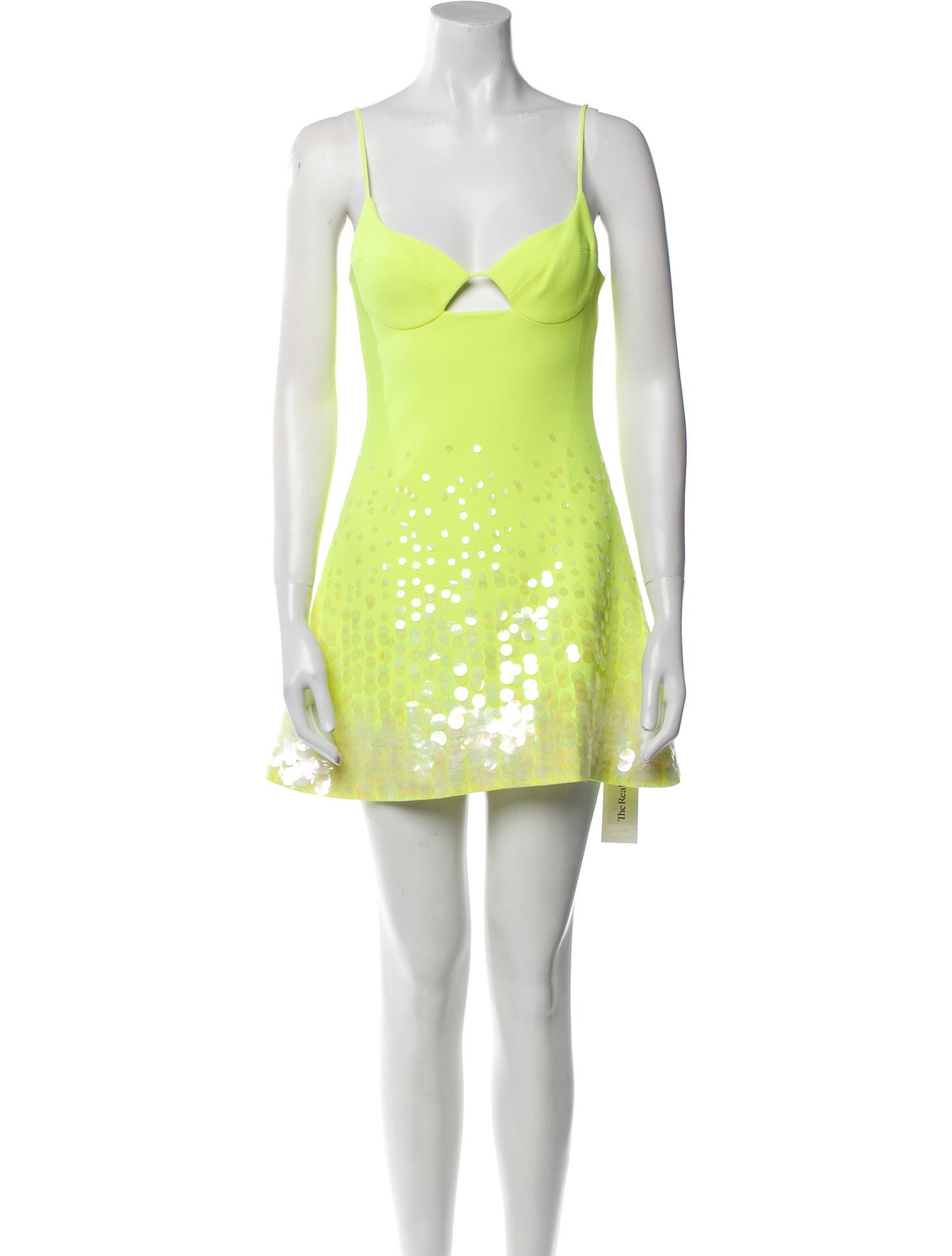 David Koma V-Neck Mini Dress