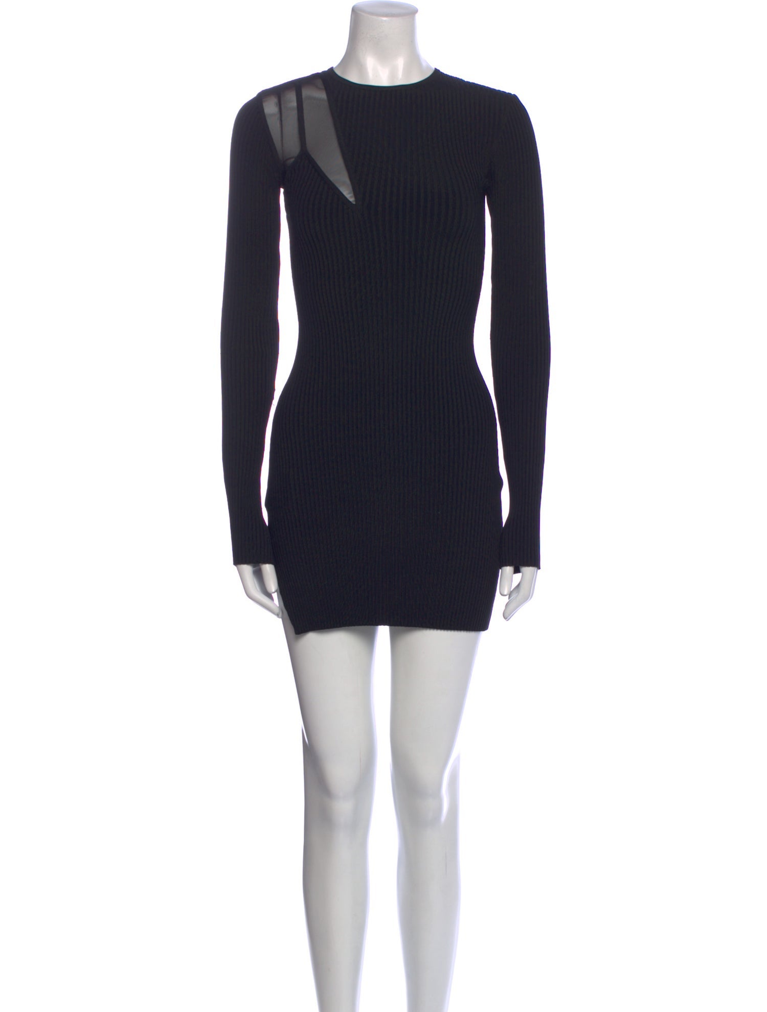 David Koma Crew Neck Mini Dress