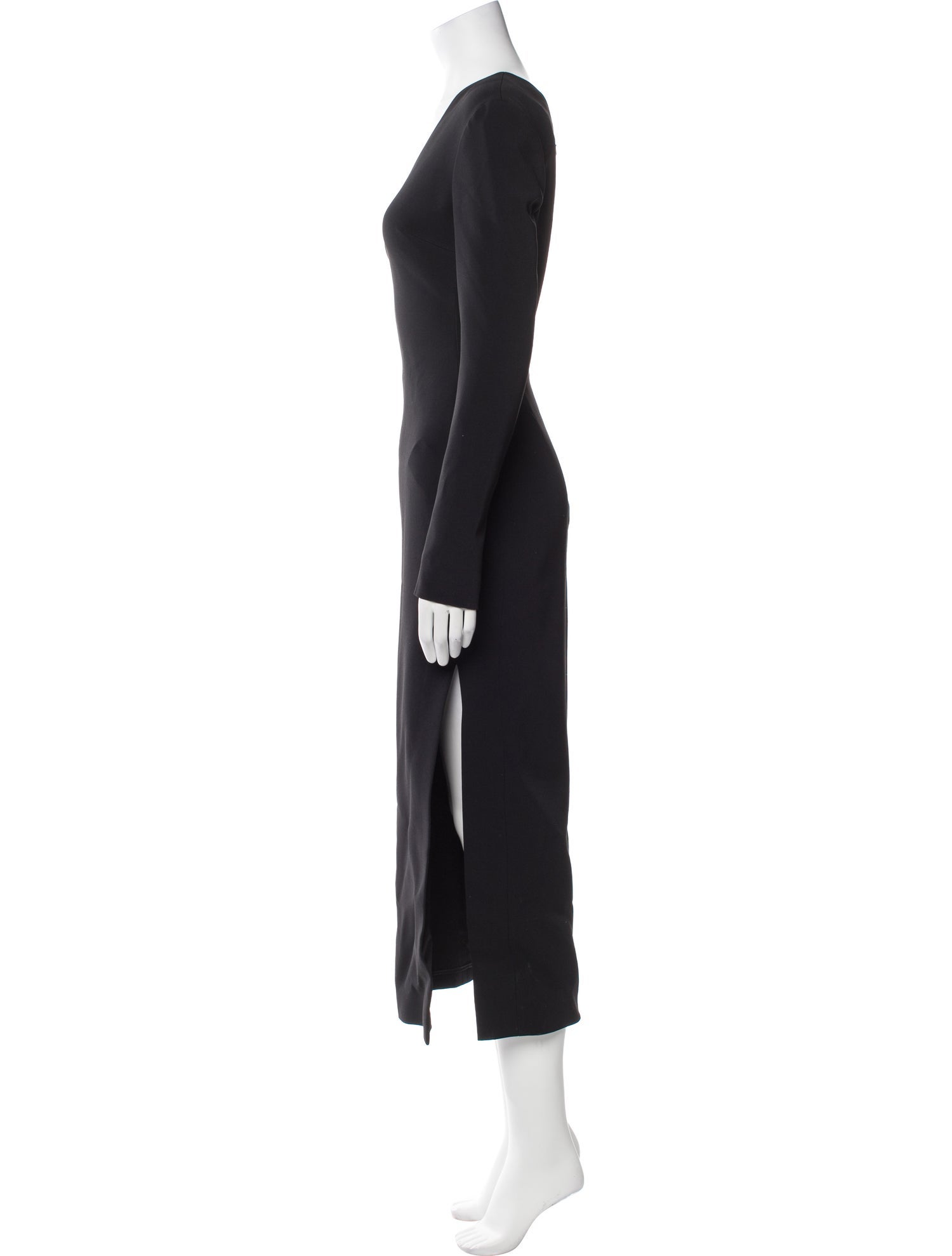 David Koma V-Neck Long Dress w/ Tags