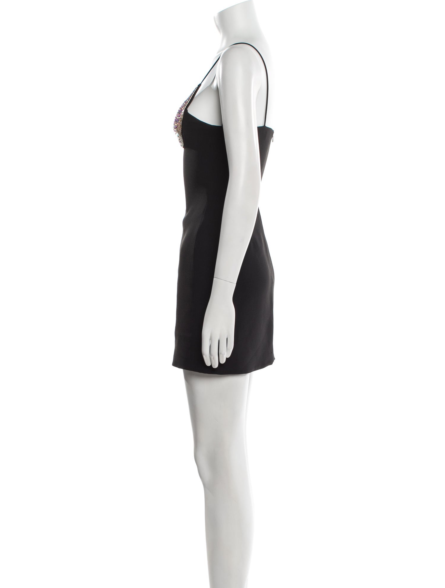 David Koma V-Neck Mini Dress