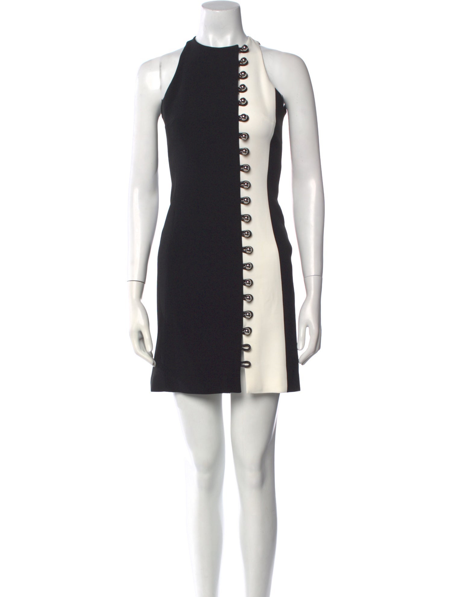 David Koma Crew Neck Mini Dress