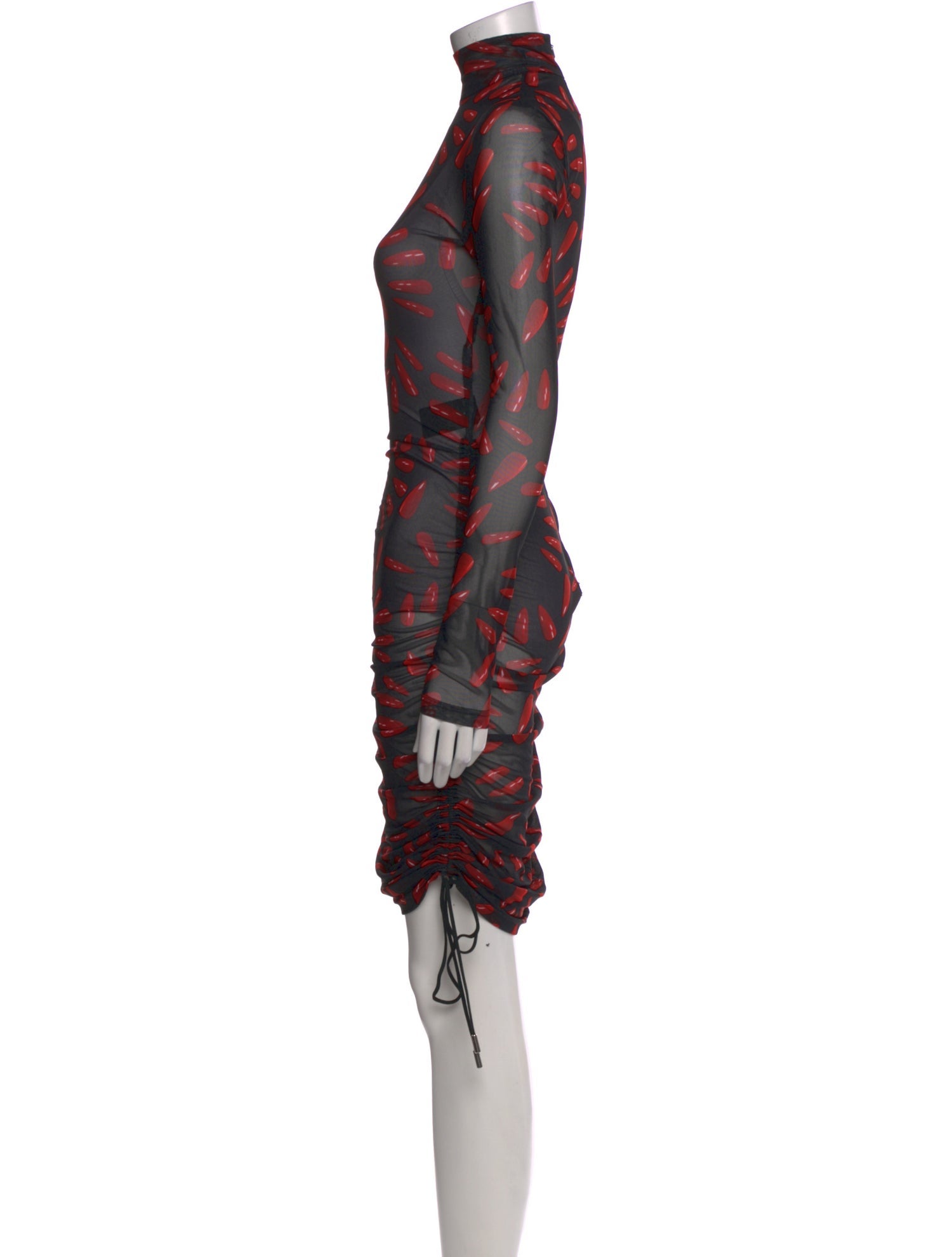 David Koma Turtleneck Long Dress w/ Tags