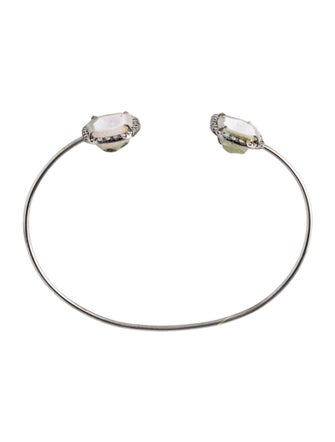 Kimberly McDonald 18K Geode & Diamond Cuff