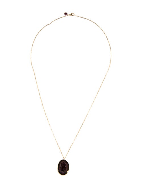Kimberly McDonald Geode Rockras Pendant Necklace