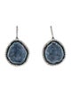 Kimberly McDonald 18K 1.05ctw Diamond & Geode Drop Earrings
