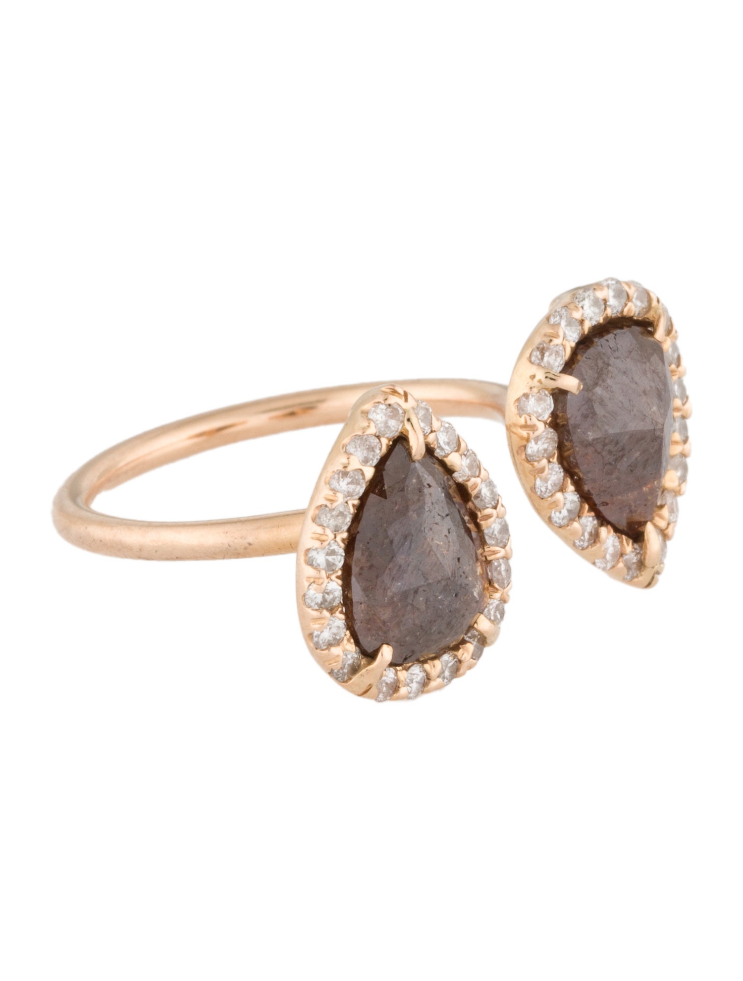 Kimberly McDonald 18K Diamond Cocktail Ring