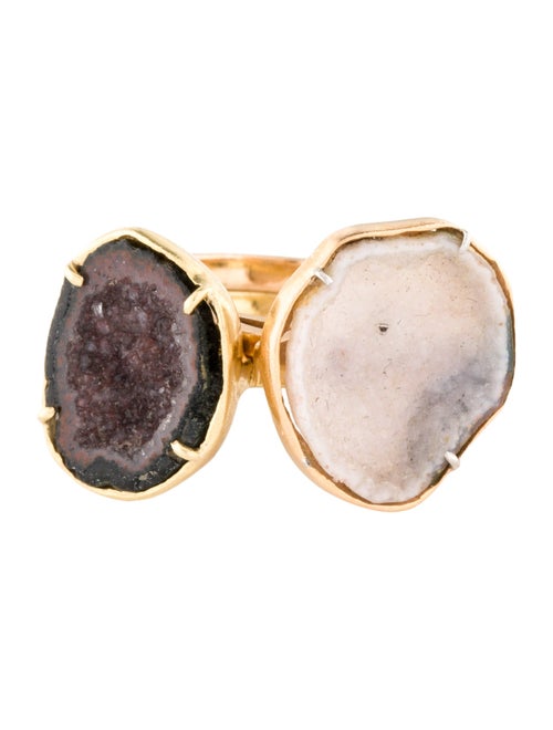 Kimberly McDonald 18K Geode Ring Set Rings