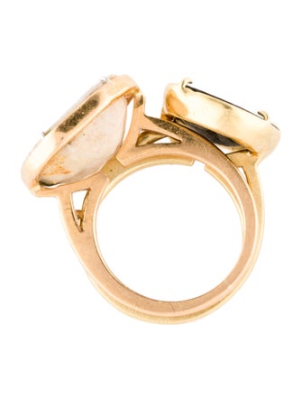 Kimberly McDonald 18K Geode Ring Set Rings