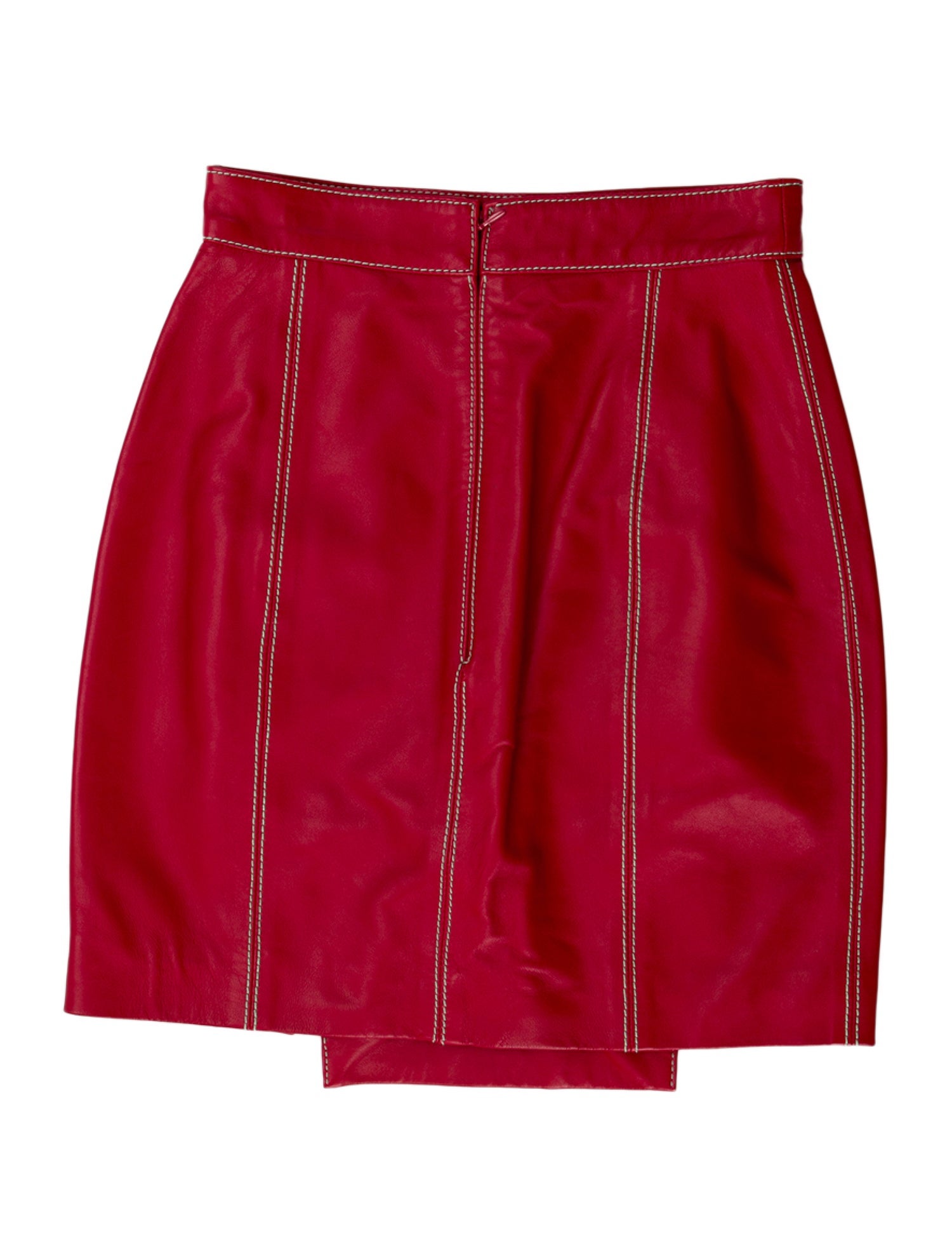 Kirin Leather Mini Skirt