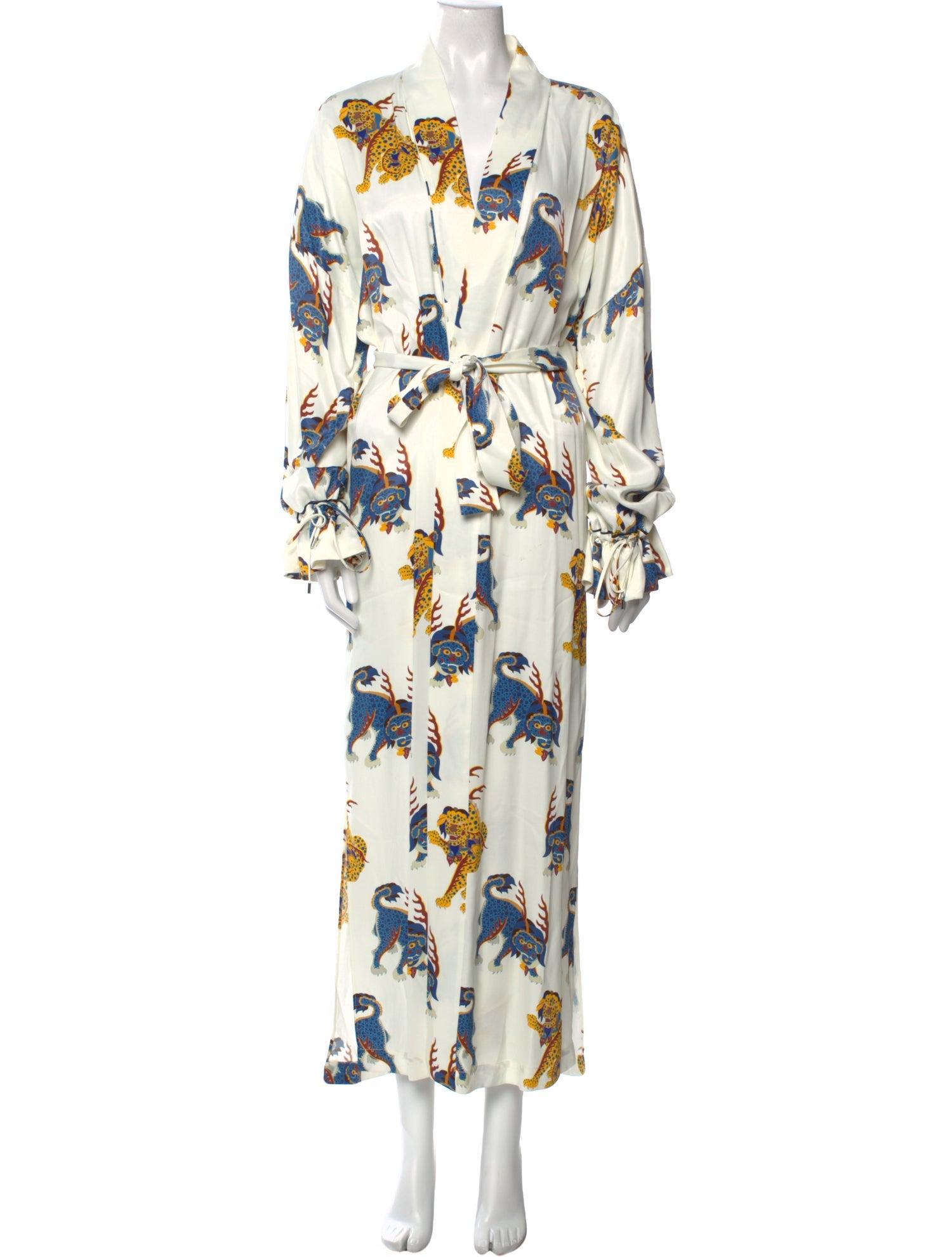 Kirin Floral Print Long Dress