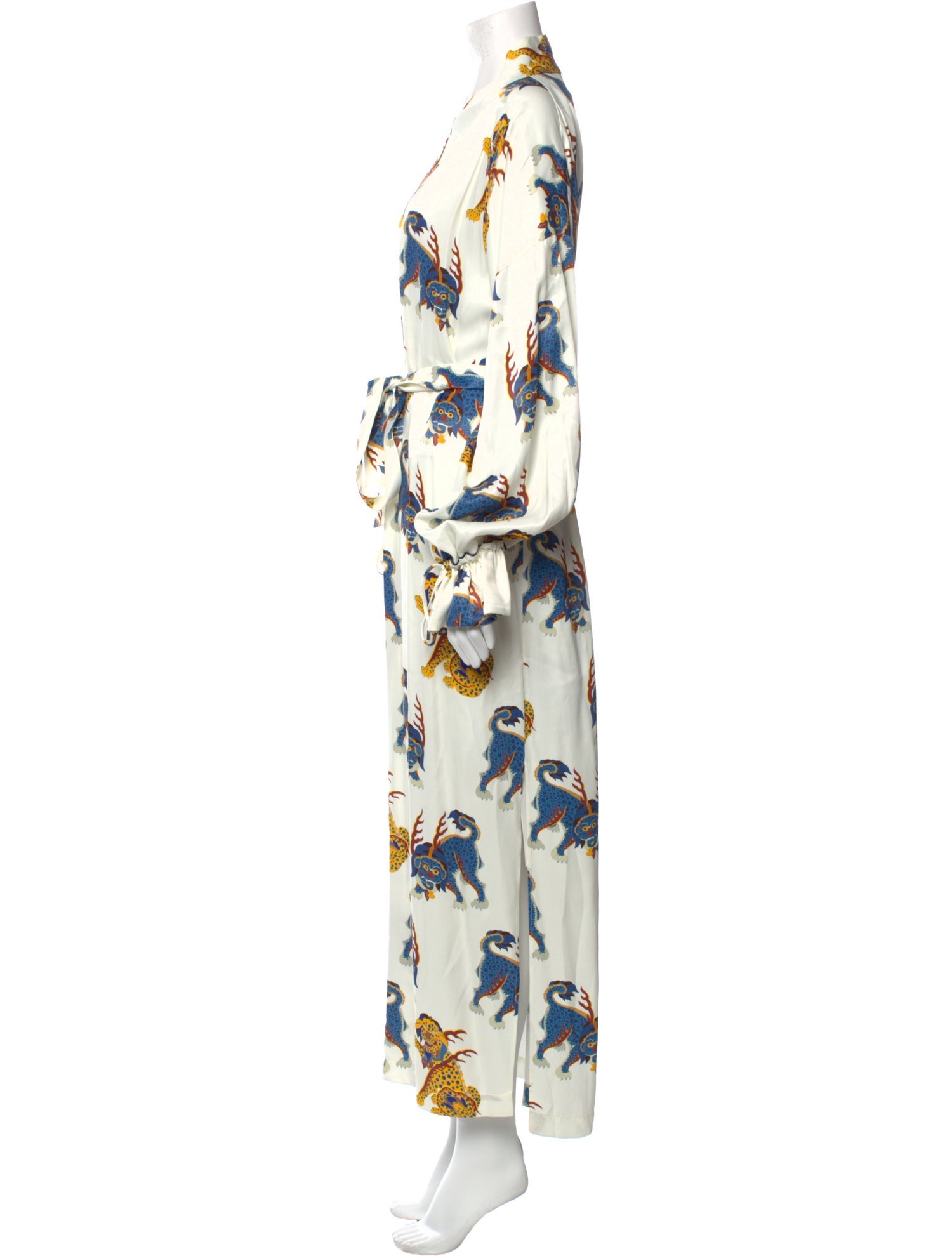 Kirin Floral Print Long Dress