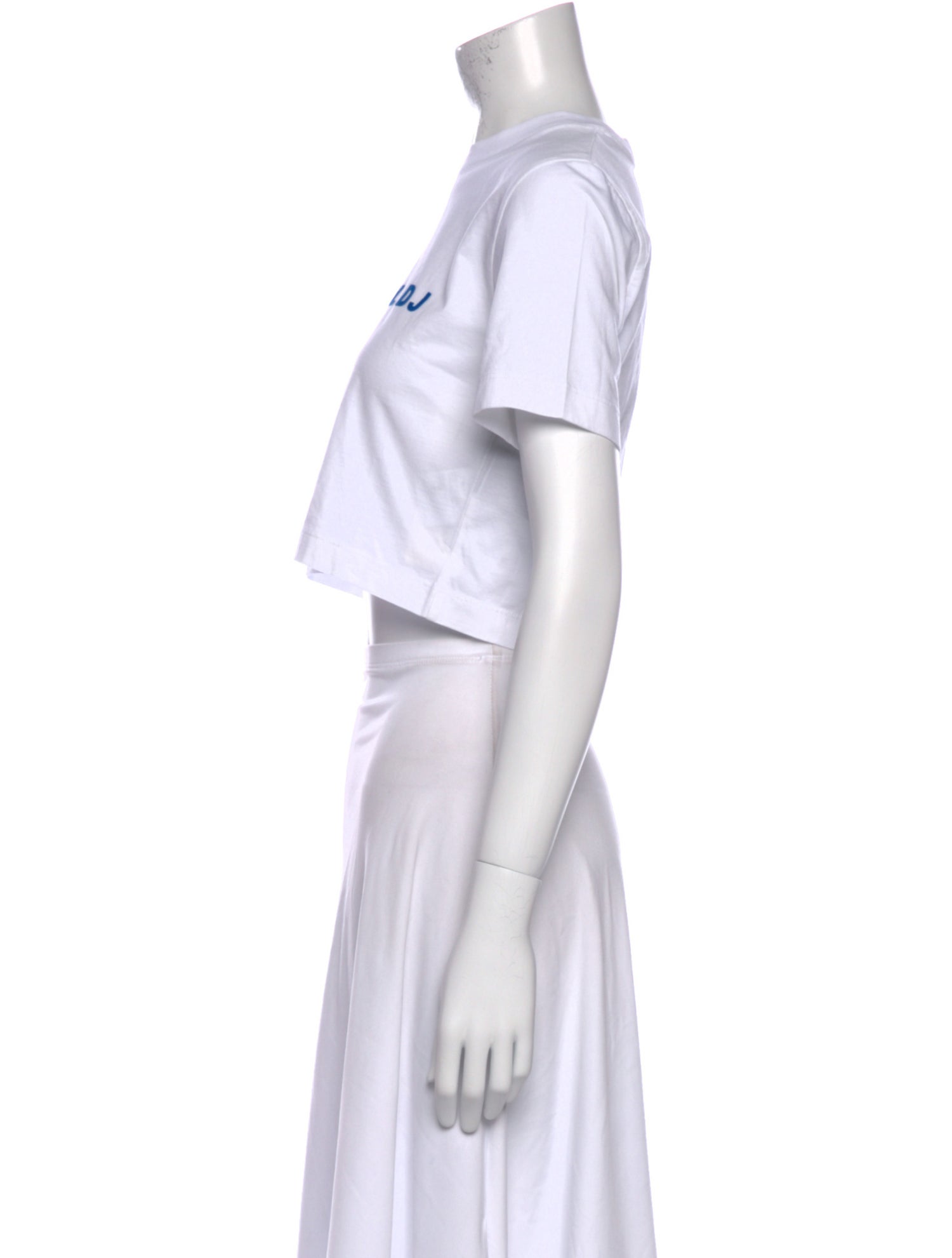 Kirin Graphic Print Crew Neck Crop Top w/ Tags