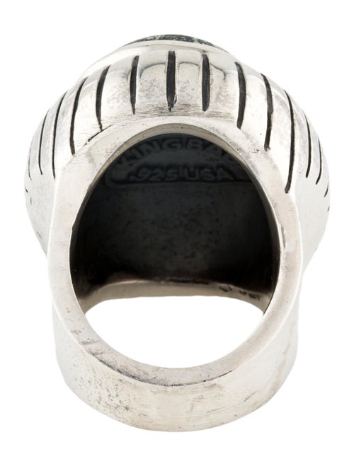 King Baby Studio Turquoise Cocktail Ring