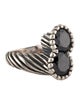 King Baby Studio Cubic Zirconia Double Twisted Cocktail Ring