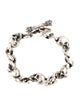 King Baby Studio Integrated Skull Link Bracelet