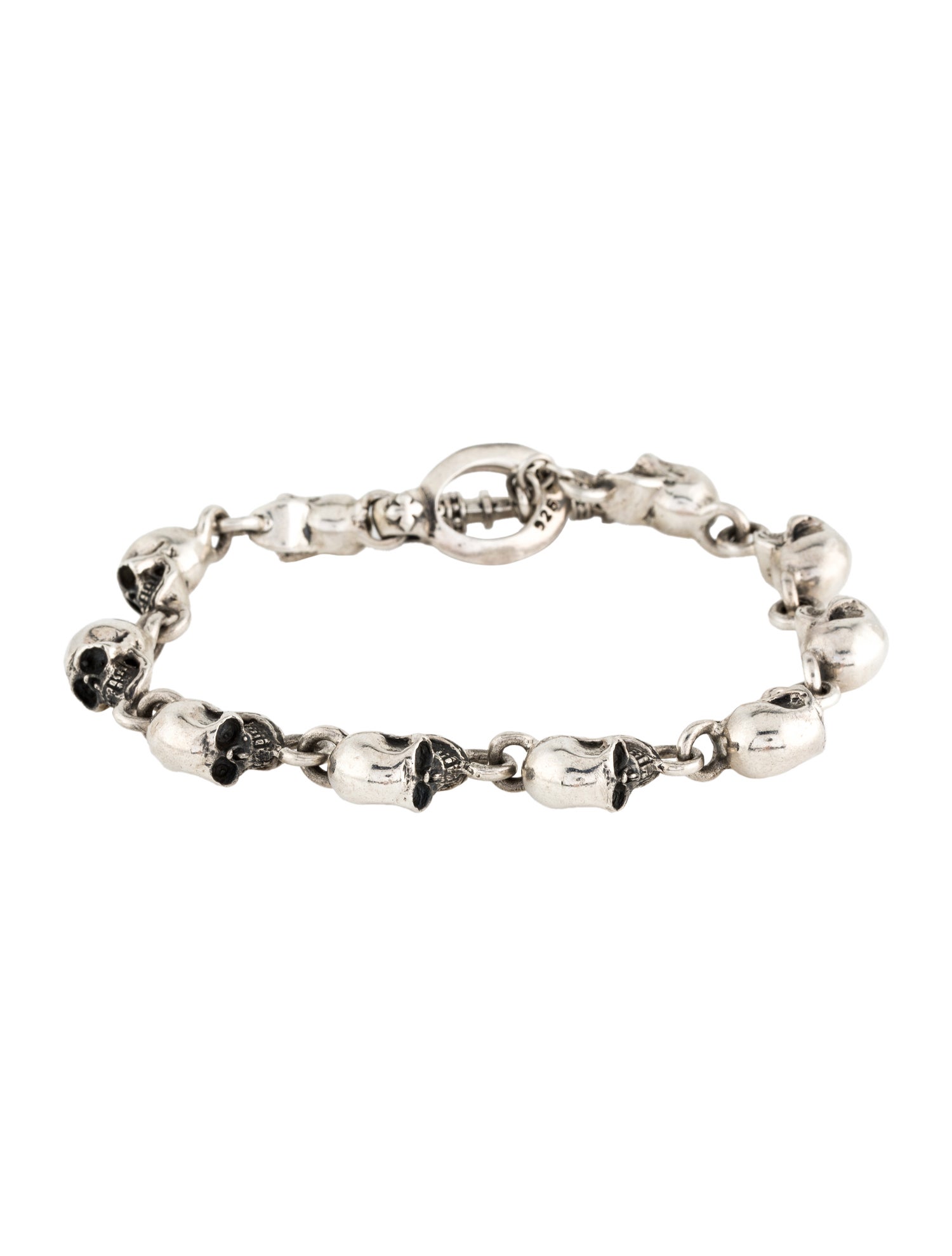 King Baby Studio Small Skull Bracelet