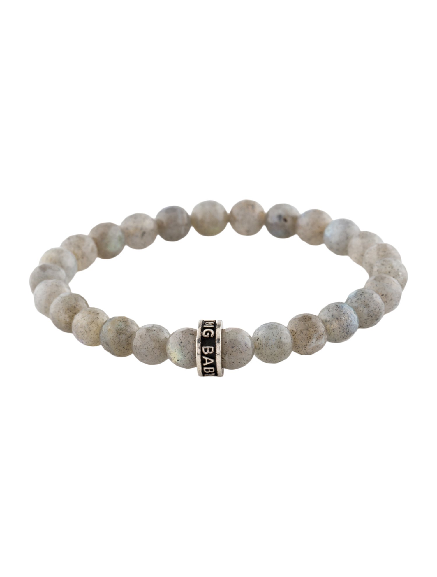 King Baby Studio Labradorite Plain Beaded Bracelet