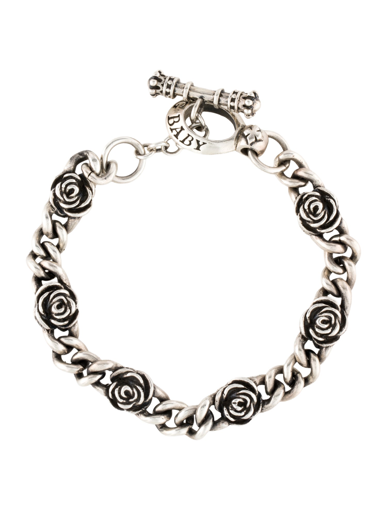 King Baby Studio Rose Motif Bracelet