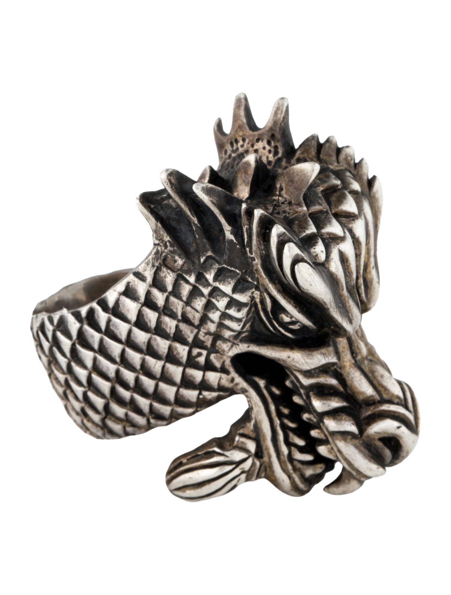 King Baby Studio Dragon Head Cocktail Ring