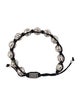 King Baby Studio Macrame Feather Spheres Wrap Bracelet