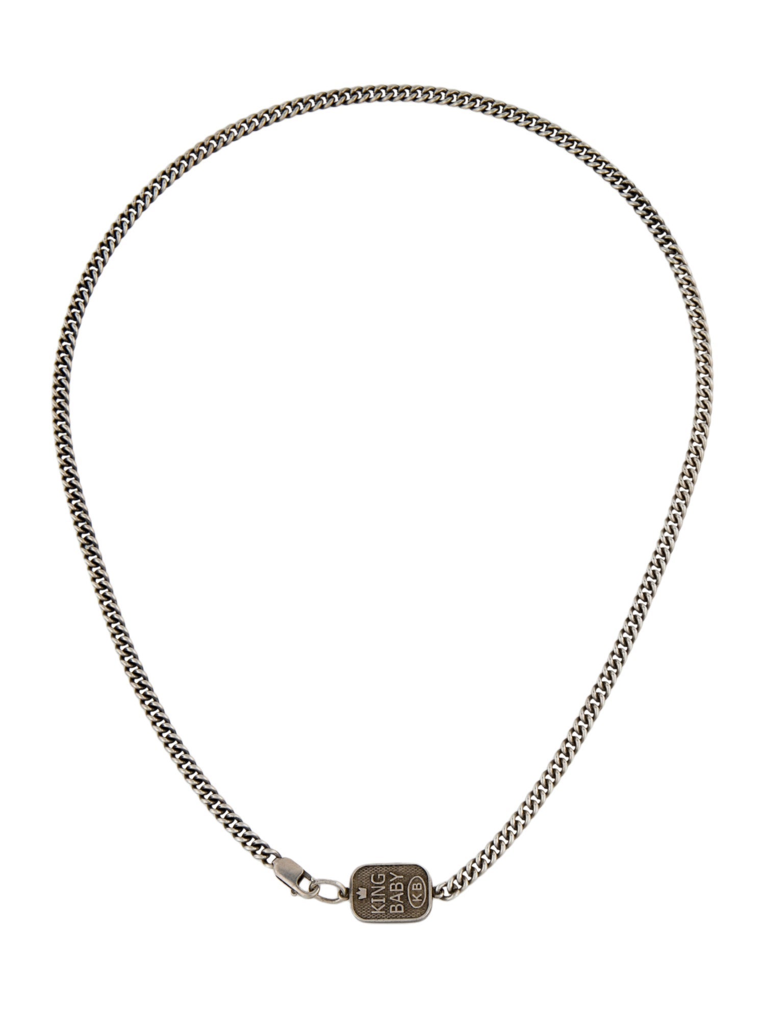 King Baby Studio Curb Chain Necklace