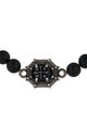 King Baby Studio Onyx Bead Station Bracelet