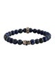 King Baby Studio Lapis Lazuli Beaded Skull Bracelet