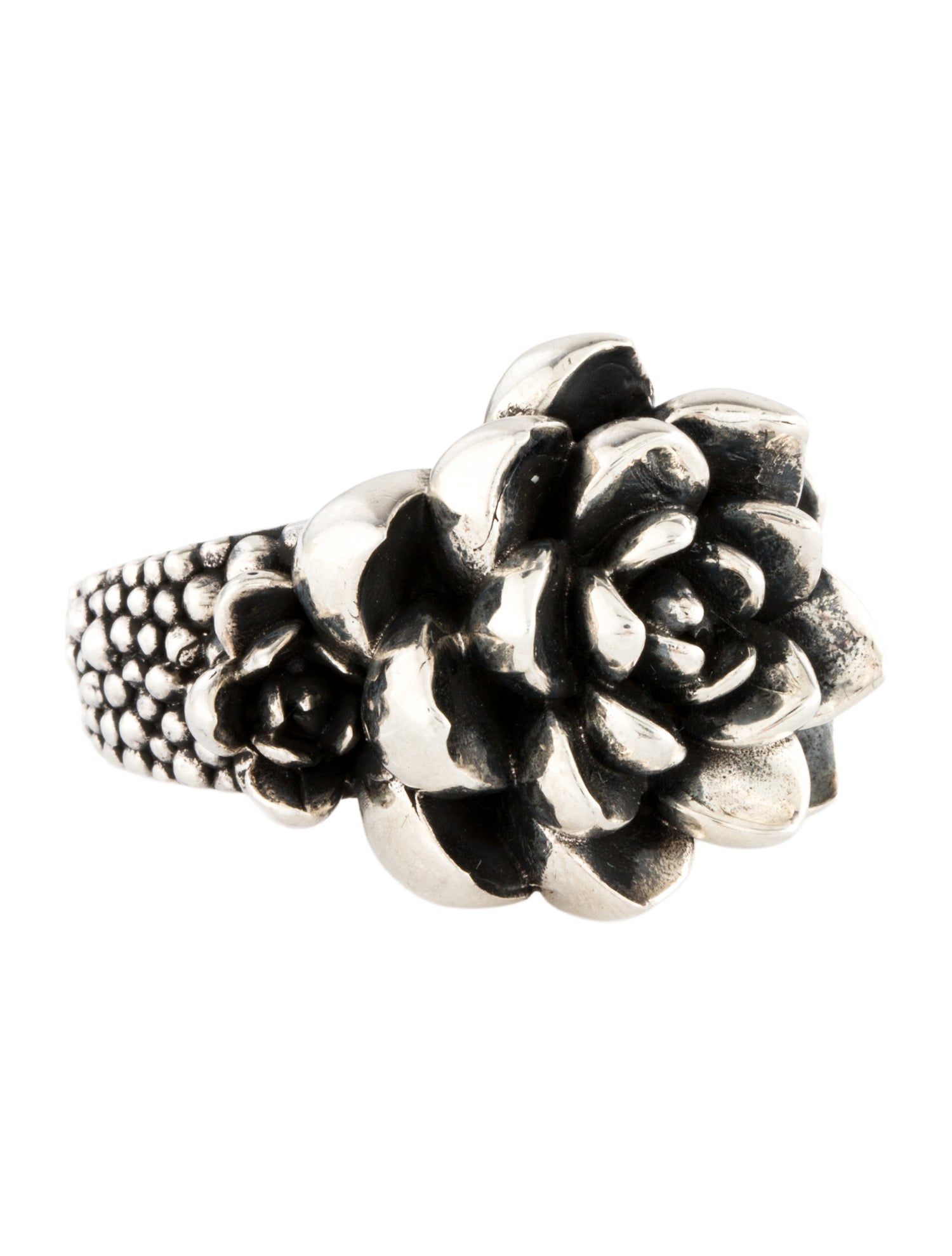 King Baby Studio Lotus Cocktail Ring