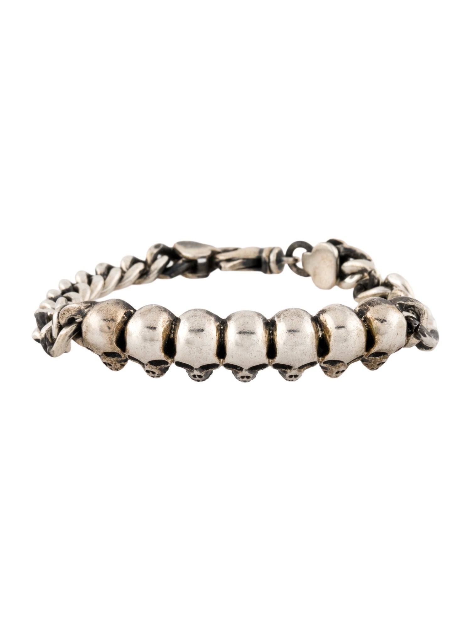 King Baby Studio Skull Chain Bracelet
