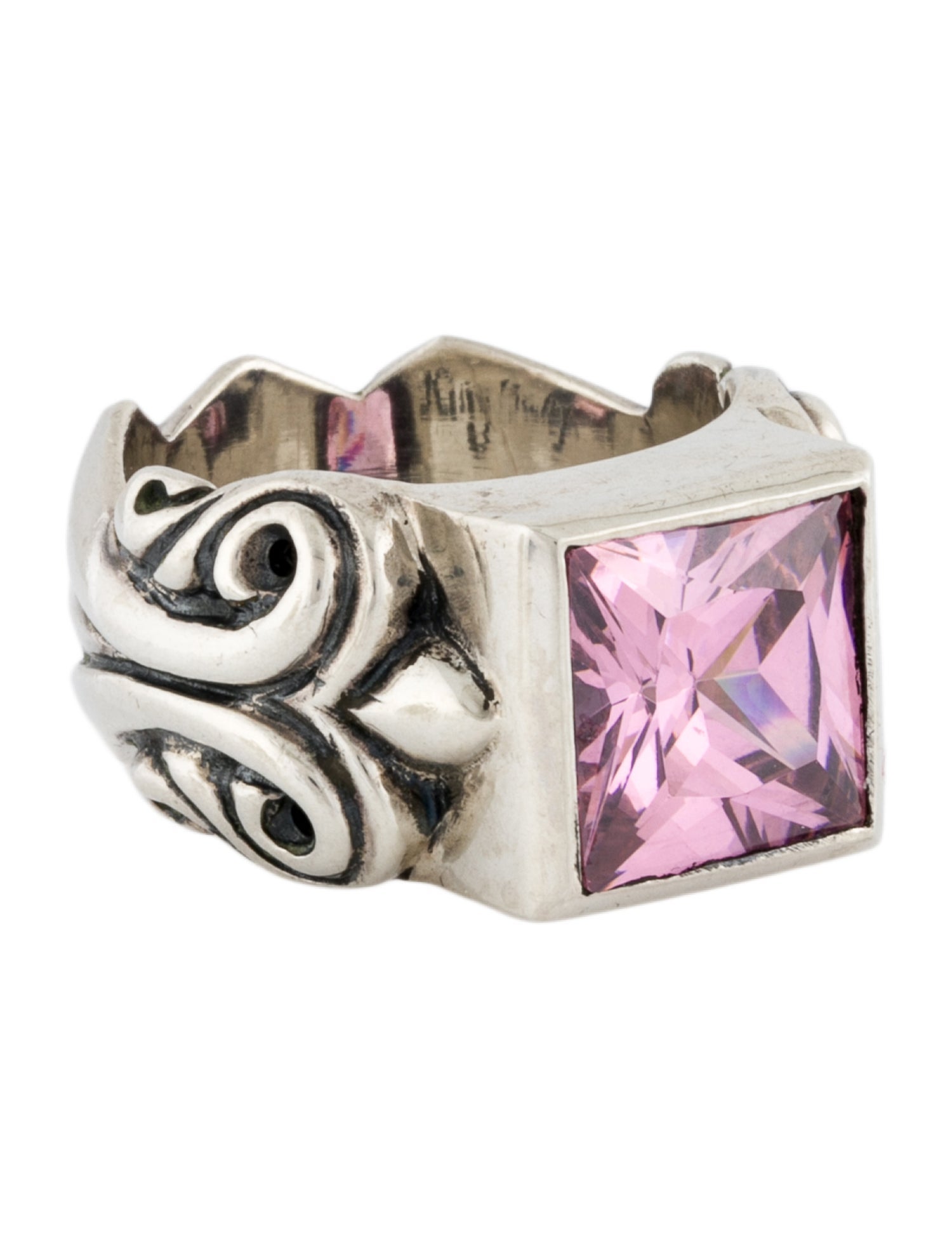 King Baby Studio Cubic Zirconia Cocktail Ring