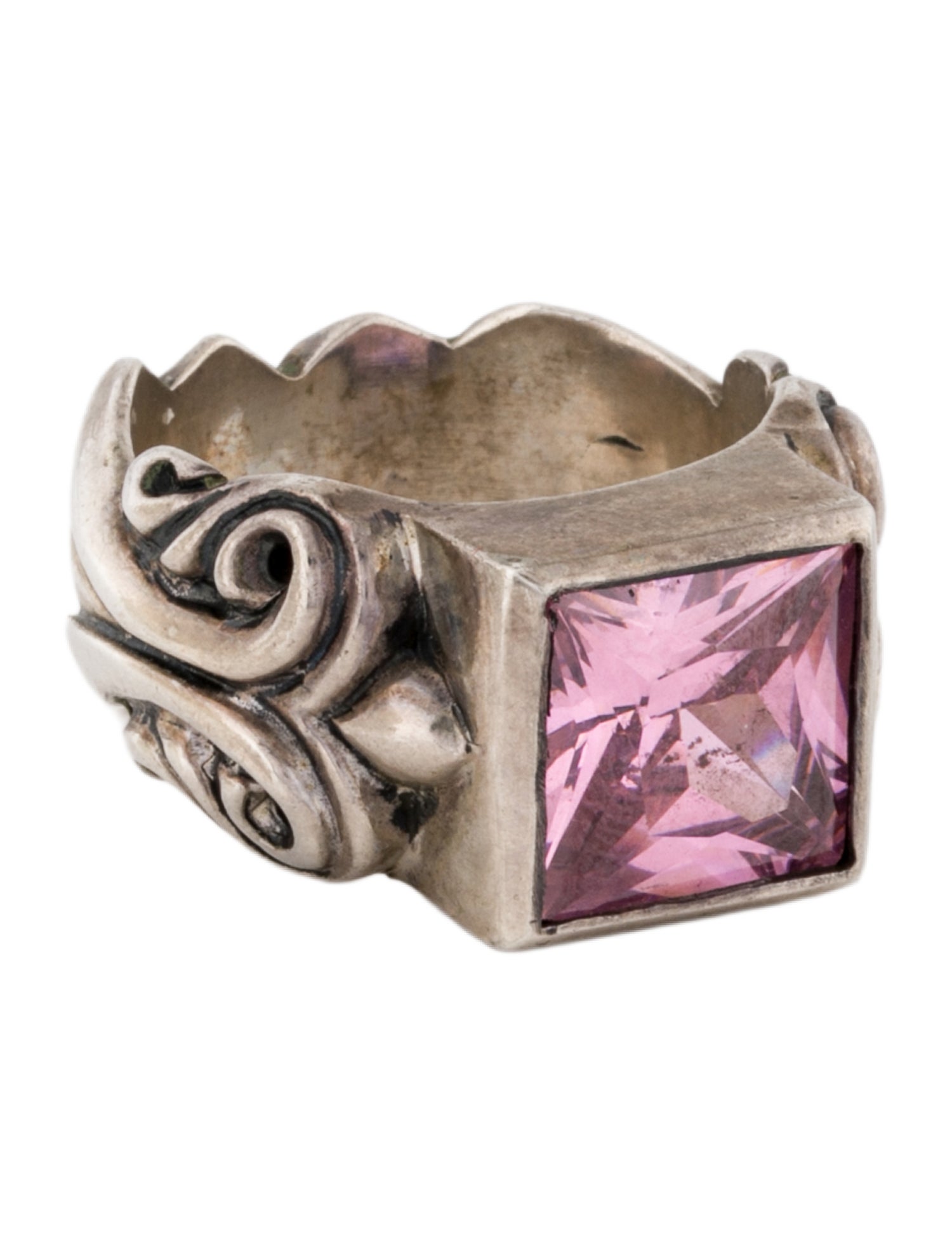 King Baby Studio Cubic Zirconia Cocktail Ring