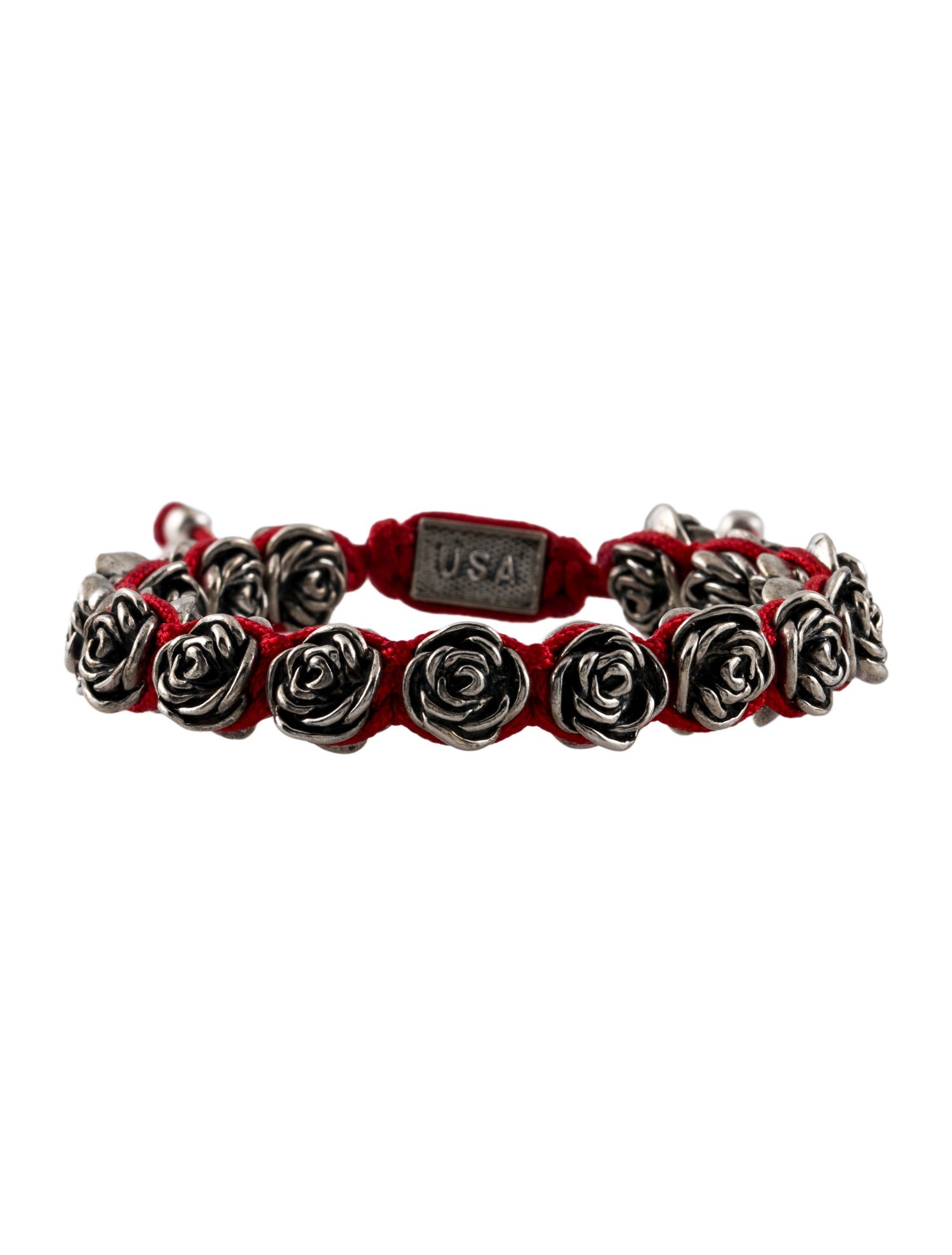 King Baby Studio Macrame Rose Bracelet
